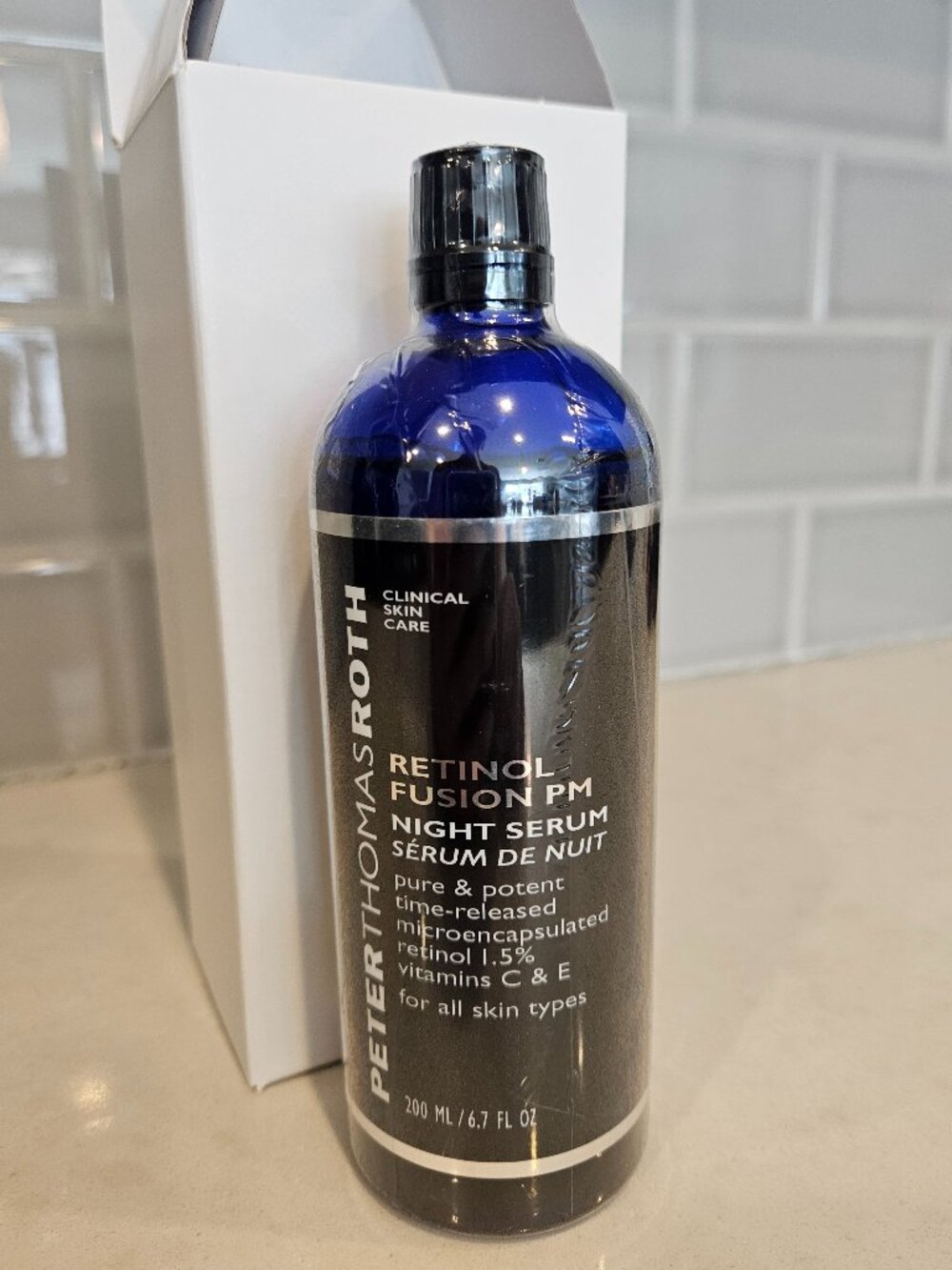 Peter Thomas Roth Clinical Skin Care Retinol Fusion PM Night Serum 6.7 oz